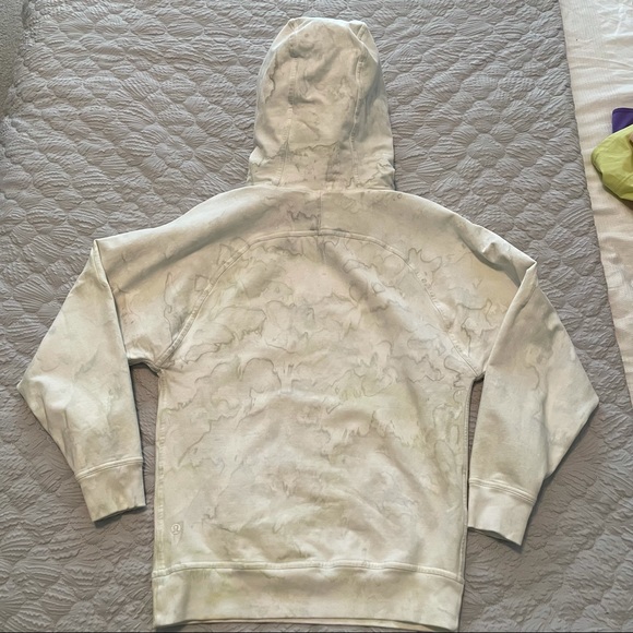Lululemon LA Pullover Hoodie Tie-dye Stargaze Daydream Key Lime 8 EUC - Picture 5 of 6